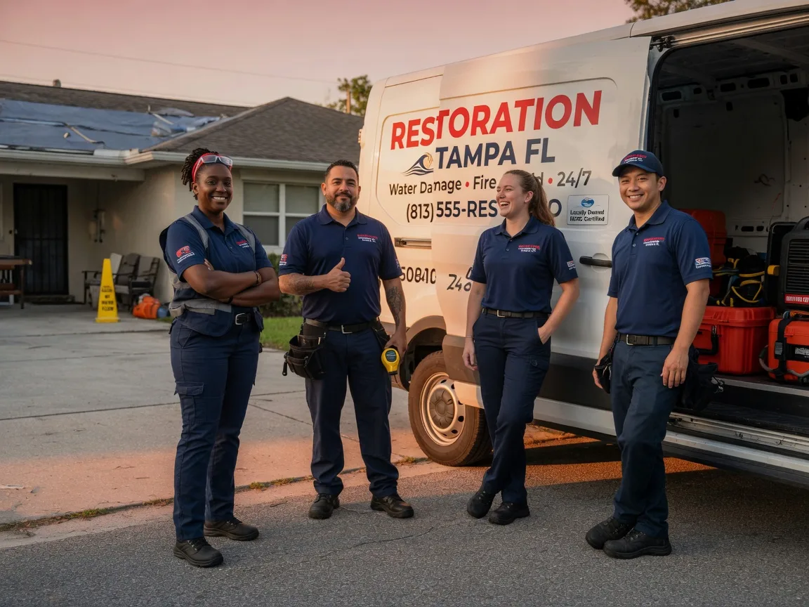 Water Damage Restoration company in Benavides, TX